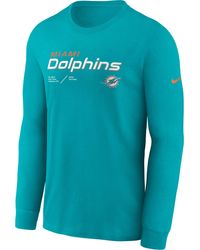 Nike Men's Long-sleeve Miami Dolphins 