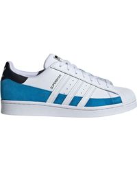 Adidas Superstar Mens Blue for Men - Up to 72% off | Lyst