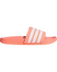 adilette cloudfoam plus mono slides womens