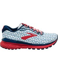 brooks women's adrenaline gts 20 leopard print running shoes