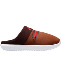 nike slippers men red