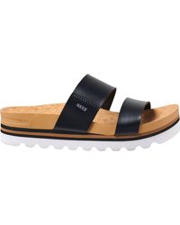 Reef Women's Cushion Bounce Vista Hi Sandals - Natural | Cleanline Surf