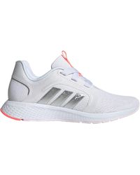 adidas Lace Edge Lux 5 Running Shoe in White/White/Acid Red (White) - Lyst