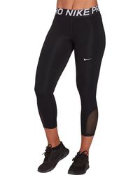 Nike Synthetic Pro Hypercool Glamour Tight in Red | Lyst
