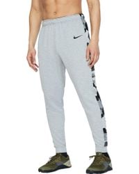 nike men's tapered fleece training pants