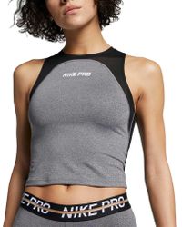 nike women's pro deluxe tank top