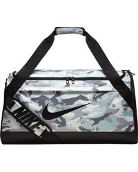 nike brasilia camo duffle bag