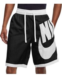 Nike Synthetic Throwback Basketball Shorts in Gray for Men | Lyst