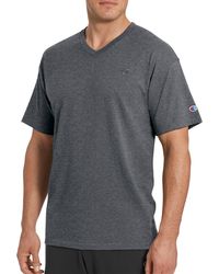 men's champion v neck t shirts