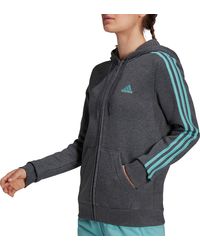Gray adidas Jackets for Women | Lyst