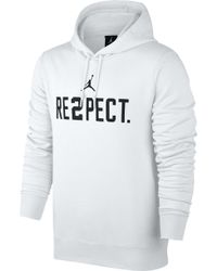 respect hoodie jordan