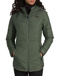 north face tamburello quilted hooded parka