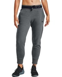 under armour women's project rock charged cotton fleece pants