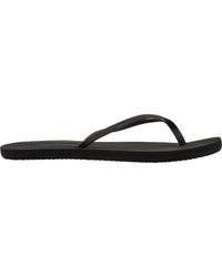 Reef Synthetic Bliss Nights Flip Flop in Leopard (Black) | Lyst