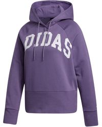 adidas women's collegiate graphic hoodie