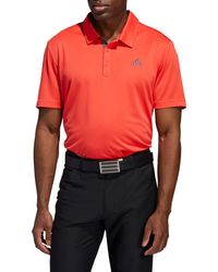 adidas men's drive novelty heather golf polo