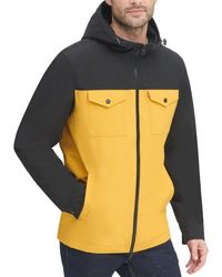 levi's arctic cloth hooded rain jacket