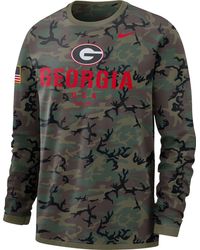 Nike Cotton Sportswear Camo Long-sleeve 