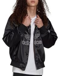 adicolor classics satin bomber jacket