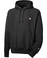 white champion hoodie with big c