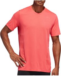 adidas Supernova Split Running Shorts in Orange for Men - Lyst