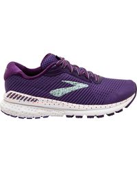 brooks tennis shoes purple