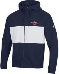 auburn under armour rain jacket