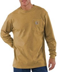 Carhartt Long-sleeve t-shirts for Men - Up to 62% off at Lyst.com