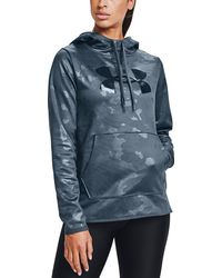 under armour women's armour fleece big flag logo hoodie