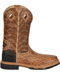 justin derrickman work boots