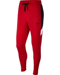 red mens nike tracksuit