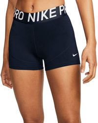 nike pro three inch shorts