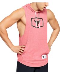 project rock vanish sleeveless hoodie