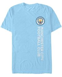 Fifth Sun Manchester City Wordmark Light Blue T-shirt