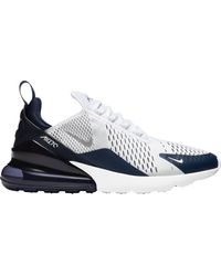 Nike Synthetic Air Max 270 In White Metallic Gold Black Metallic For Men Save 1 Lyst