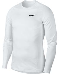 Nike Pro Dri Fit Long Sleeve for Men - Up to 52% off | Lyst