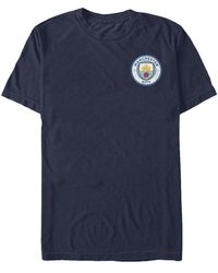 Fifth Sun Manchester City Logo Navy T-shirt - Blue