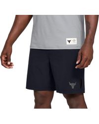 under armour men's project rock training shorts