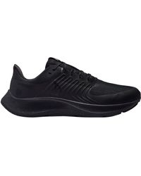 Nike Rubber Zoom Pegasus Turbo Shield Running Shoe in Black for