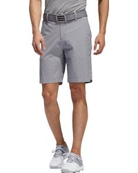 adidas gingham golf shorts
