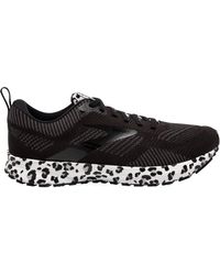 brooks running leopard print