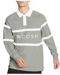 nike swoosh polo long sleeve