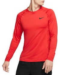 nike pro fitted long sleeve