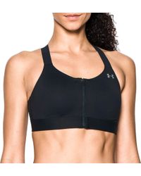 under armour women's vanish high zip sports bra