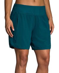 brooks 7 inch running shorts women's