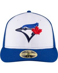 Ktz Toronto Blue Jays Mlb Black And White Fashion 59fifty Cap For Men Lyst