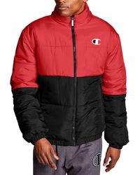red champion bubble jacket