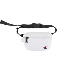 champion waist bag white