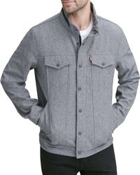 levi's high neck commuter jacket