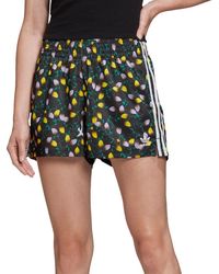 bellista allover print cropped hoodie